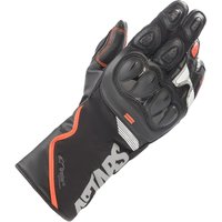 Image of Alpinestars SP-365 Drystar Motorcycle Gloves 3XL Black Red Fluo White