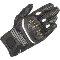 Image of Alpinestars Stella SP X Air Carbon v2 CE Ladies Leather Motorcycle Gloves L Black Anthracite