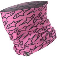 Image of Alpinestars Neck Tube Fuchsia Black