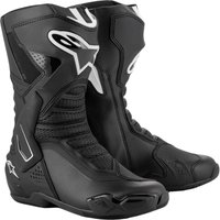 Image of Alpinestars SMX-6 V3 Motorcycle Boots 44 Black White (UK 10)