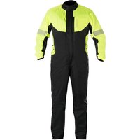 Image of Alpinestars Hurricane 1 Piece Rain Suit M Yellow Fluo Black