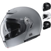 HJC V90 Plain Flip Front Motorcycle Helmet