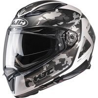 Image of F70KAW2XL - HJC F70 Katra Motorcycle Helmet XXL White (MC10SF)