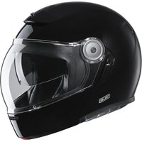 Image of HJC V90 Plain Flip Front Motorcycle Helmet S Black