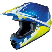Image of CX2EUXS - HJC CS-MX II Ellusion Motocross Helmet XS Blue (MC2SF)