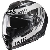 Image of F70KEBXS - HJC F70 Kesta Carbon Motorcycle Helmet XS Black (MC5)