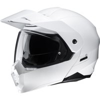C80W2XL - HJC C80 Plain Flip Front Motorcycle Helmet XXL White