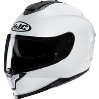 Image of C70WXS - HJC C70 Plain Motorcycle Helmet XS White