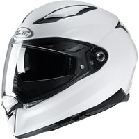 Image of F70WL - HJC F70 Plain Motorcycle Helmet L White