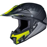 CXY2EBXL - HJC CL-XY II Ellusion Youth Motocross Helmet XL Black (MC5SF)