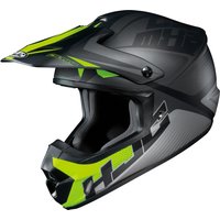 CX2EBL - HJC CS-MX II Ellusion Motocross Helmet L Black (MC5SF)
