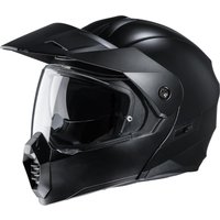 C80MBL - HJC C80 Plain Flip Front Motorcycle Helmet L Matt Black