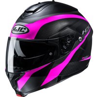 C91TPS - HJC C91 Taly Flip Front Motorcycle Helmet S Pink (MC8SF)