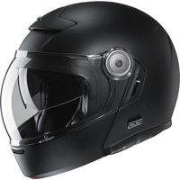 Image of HJC V90 Plain Flip Front Motorcycle Helmet XS Matt Black