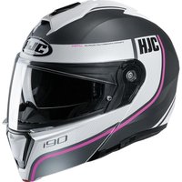 Image of I90DPM - HJC I90 Davan Flip Front Motorcycle Helmet M Pink (MC8SF)