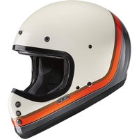 V60SOM - HJC V60 Scoby Motorcycle Helmet M Brown Orange White (MC7)