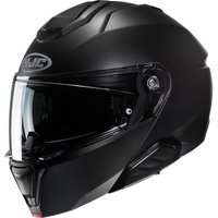 Image of I91MB3XL - HJC i91 Plain Flip Front Motorcycle Helmet 3XL Matt Black