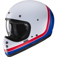 V60SUS - HJC V60 Scoby Motorcycle Helmet S White Red Blue (MC21)