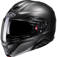 R91T2XL - HJC RPHA 91 Flip Front Motorcycle Helmet XXL Semi Flat Titanium