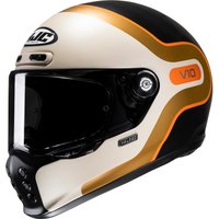 V10GGOL - HJC V10 Grape Motorcycle Helmet L Gold Orange (MC7SF)