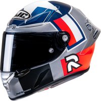 Image of HJC RPHA 1 Ben Spies Silverstar Motorcycle Helmet XS Blue Red