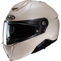 I91MSL - HJC i91 Plain Flip Front Motorcycle Helmet L Matt Sand Beige