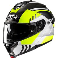 Image of C91NKYXS - HJC C91N Kaon Flip Front Motorcycle Helmet XS Yellow (MC3H)