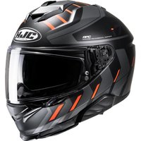 Image of HJC i71 Simo Motorcycle Helmet XS Orange (MC6HSF)
