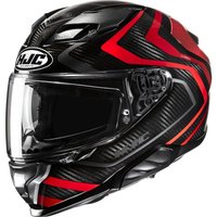 Image of F71CNRM - HJC F71 Carbon Nevio Motorcycle Helmet M Red (MC1)