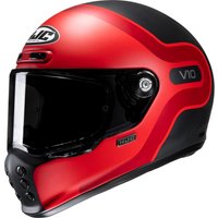 Image of HJC V10 Grape Motorcycle Helmet XS Red (MC1SF)