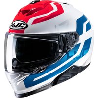 I71EWM - HJC i71 Enta Motorcycle Helmet M White Red Blue (MC21SF)