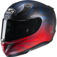 Image of HJC RPHA 11 Eldon Motorcycle Helmet XS Blue Red (MC21SF)