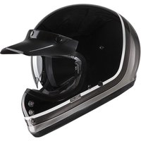 V60SB2XL - HJC V60 Scoby Motorcycle Helmet XXL Black (MC5)