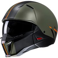 I20BG2XL - HJC i20 Batol Convertible Motorcycle Helmet XXL Green (MC4SF)