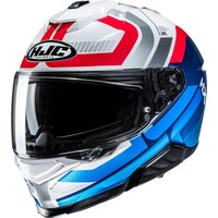 I71VWS - HJC i71 Viz Motorcycle Helmet S White Red Blue (MC21)