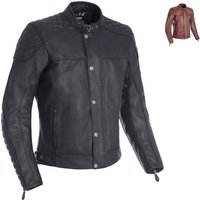 Image of Oxford Hampton Leather Motorcycle Jacket