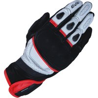 Image of Oxford RP-3 2.0 Leather Short Sports Motorcycle Gloves XL Black White Red
