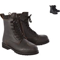 Image of Oxford Magdalen Ladies Leather Motorcycle Boots
