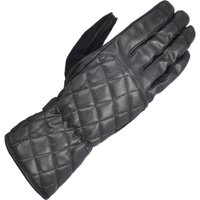 Image of Oxford Somerville Ladies Leather Motorcycle Gloves XS Black