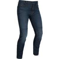 Oxford Original Approved AAA Slim Dark Aged Motorcycle Jeans (W32) (L36) Extra Long