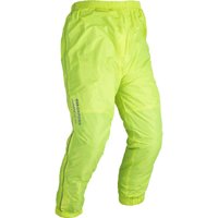 Image of Oxford Rainseal Motorcycle Over Pants S Black Fluo