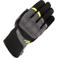 Image of Oxford Dakar 1.0 Dry2Dry Motorcycle Gloves XXL Charcoal Yellow