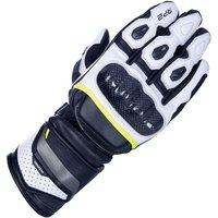 Image of Oxford RP-2 2.0 Leather Sports Motorcycle Gloves S Black White Fluo