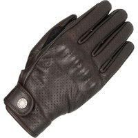 Oxford Henlow Air Ladies Leather Motorcycle Gloves L Brown