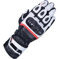 Image of Oxford RP-2 2.0 Leather Sports Motorcycle Gloves XL Black White Red