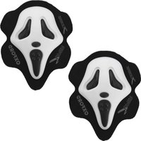 Oxford Screamer Motorcycle Knee Sliders White