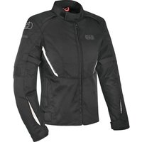 Image of Oxford Iota 1.0 Ladies Motorcycle Jacket 20 Black White