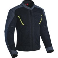 Image of Oxford Delta 1.0 MS Air Motorcycle Jacket S Black Grey Fluo