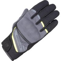 Image of Oxford Dakar 1.0 Motorcycle Gloves XL Charcoal Yellow
