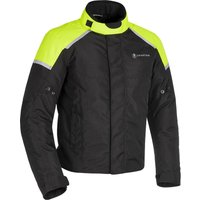 Image of Oxford Spartan Short Motorcycle Jacket S Black Fluo Yellow (38)